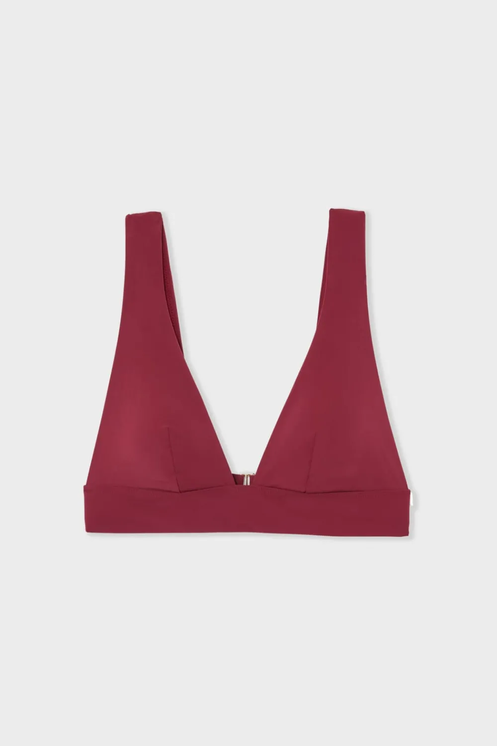 Discount ETAM Top de bikini triangular GRANADINA