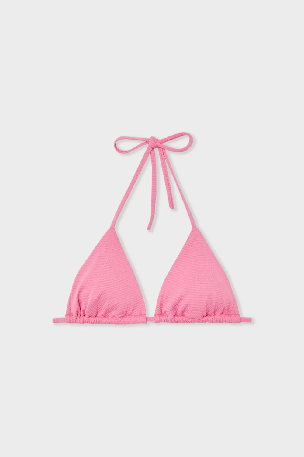 Outlet ETAM Top de bikini triangular ROSA