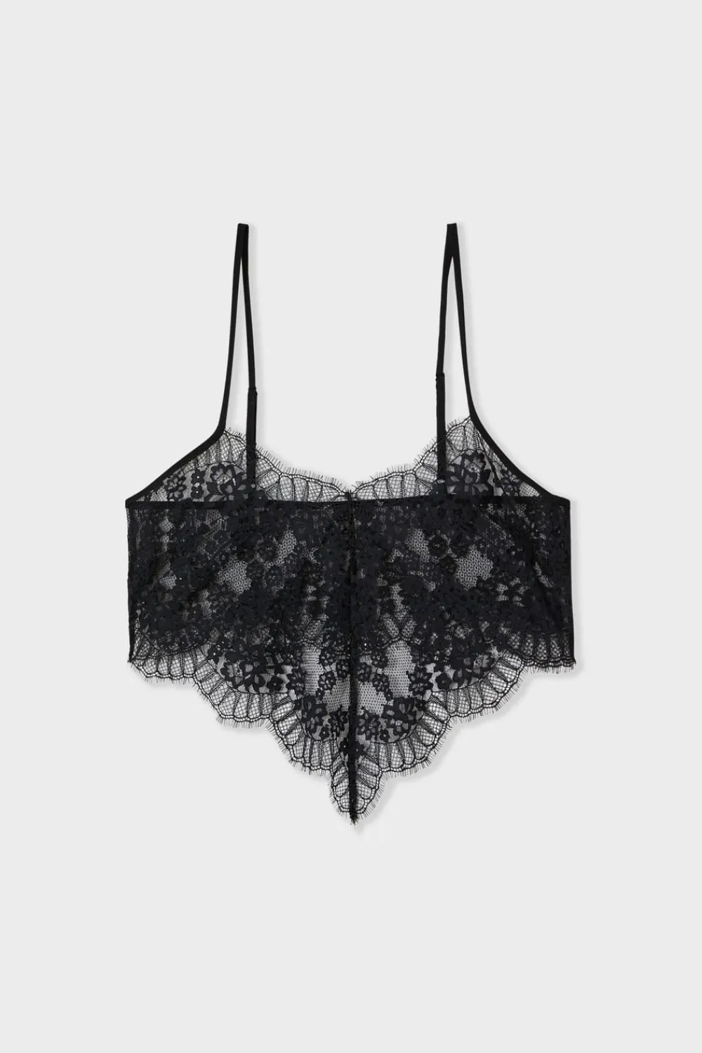 Best ETAM Top de encaje NEGRO
