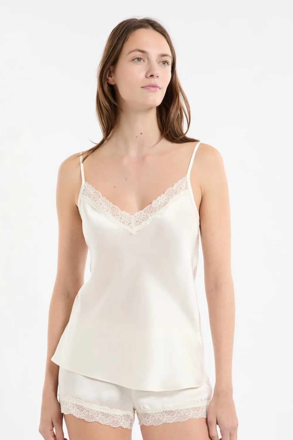 Best ETAM Top de seda PERLA