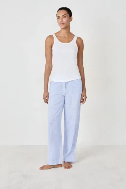 Sale ETAM Top de tirantes de algodón BLANCO