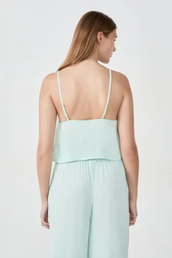 New ETAM Top satinado con tirantes CELAD&Oacute;N