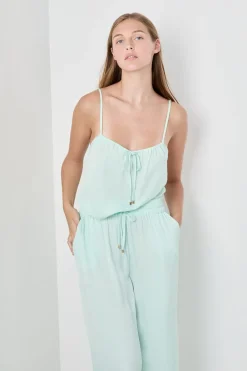 New ETAM Top satinado con tirantes CELAD&Oacute;N