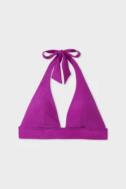 Sale ETAM Triángulo foulard sin aros LILA