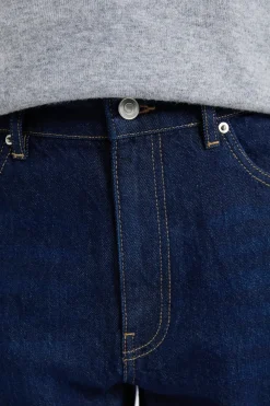 Outlet ETAM Vaqueros de corte recto azul denim