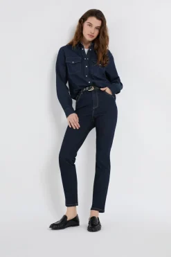 Sale ETAM Vaqueros de corte slim azul denim