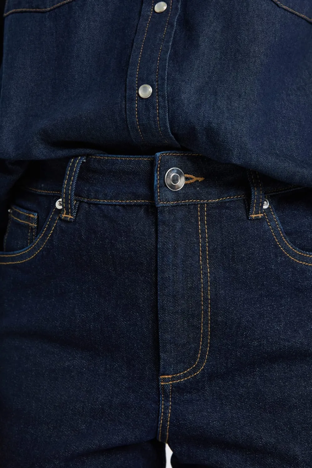 Sale ETAM Vaqueros de corte slim azul denim