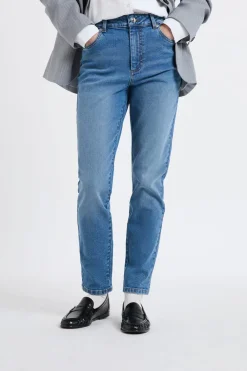 Best ETAM Vaqueros de corte slim AZUL REAL