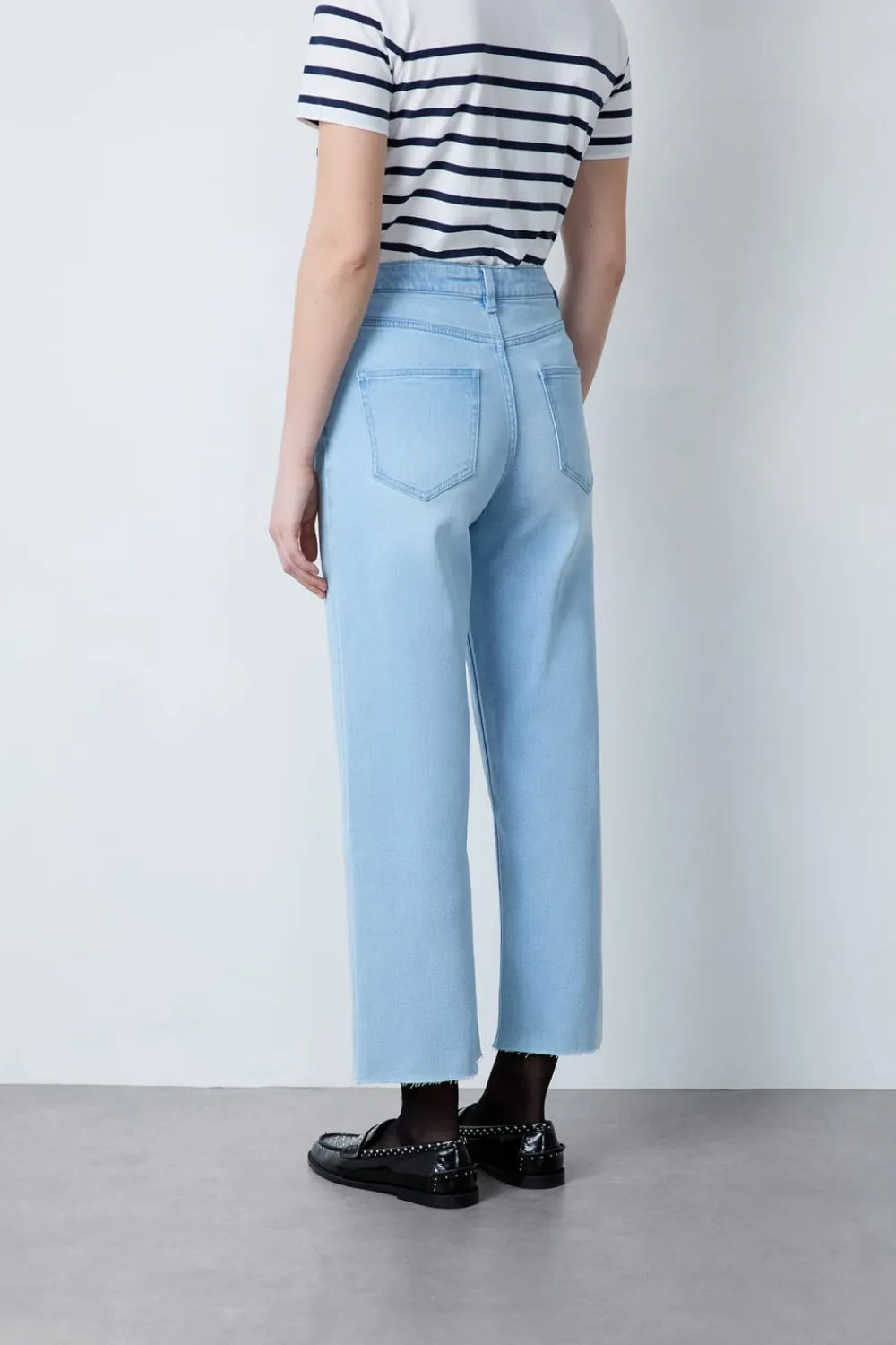 Best ETAM Vaqueros de pata ancha AZUL