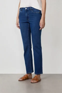 Sale ETAM Vaqueros de pierna recta AZUL REAL