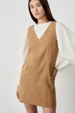 ETAM Vestido corto sin mangas TOPO