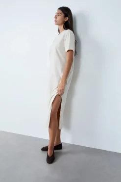 ETAM Vestido largo CRUDO