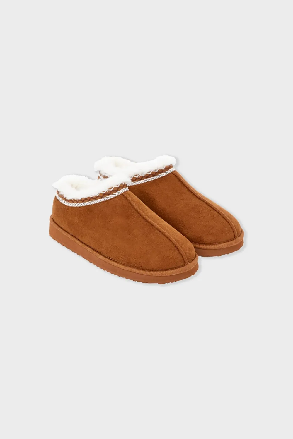 Outlet ETAM Zapatillas destalonadas con efecto terciopelo ARENA