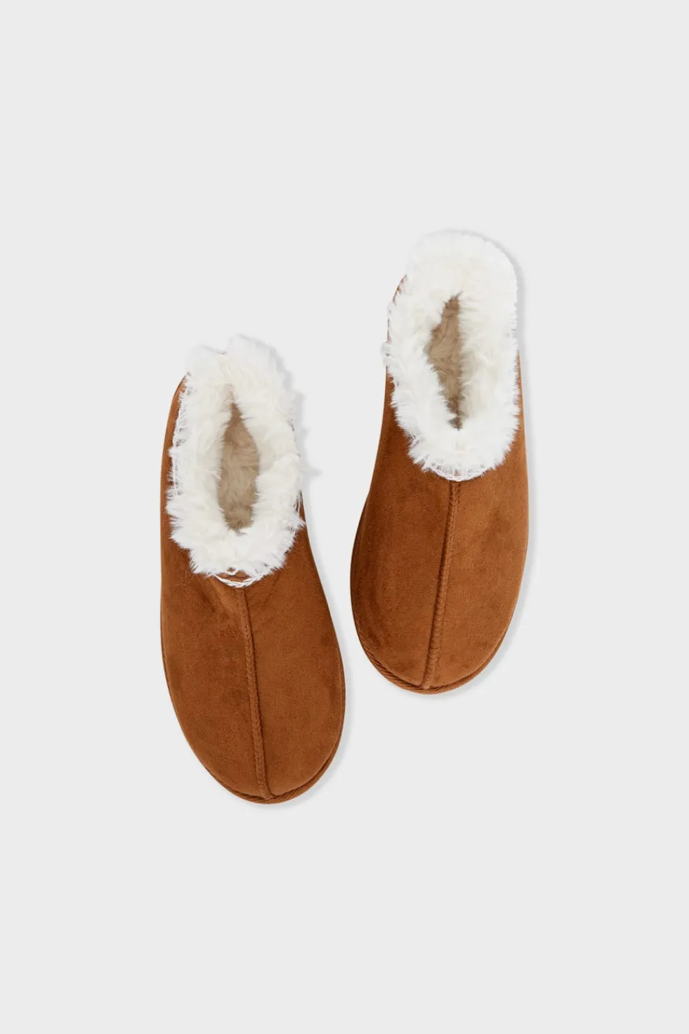 Outlet ETAM Zapatillas destalonadas con efecto terciopelo ARENA