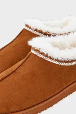 Outlet ETAM Zapatillas destalonadas con efecto terciopelo ARENA