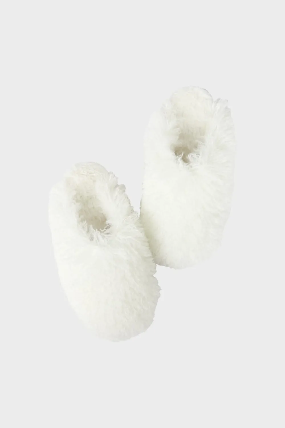 ETAM Zapatillas destalonadas de tejido ultrasuave crudo