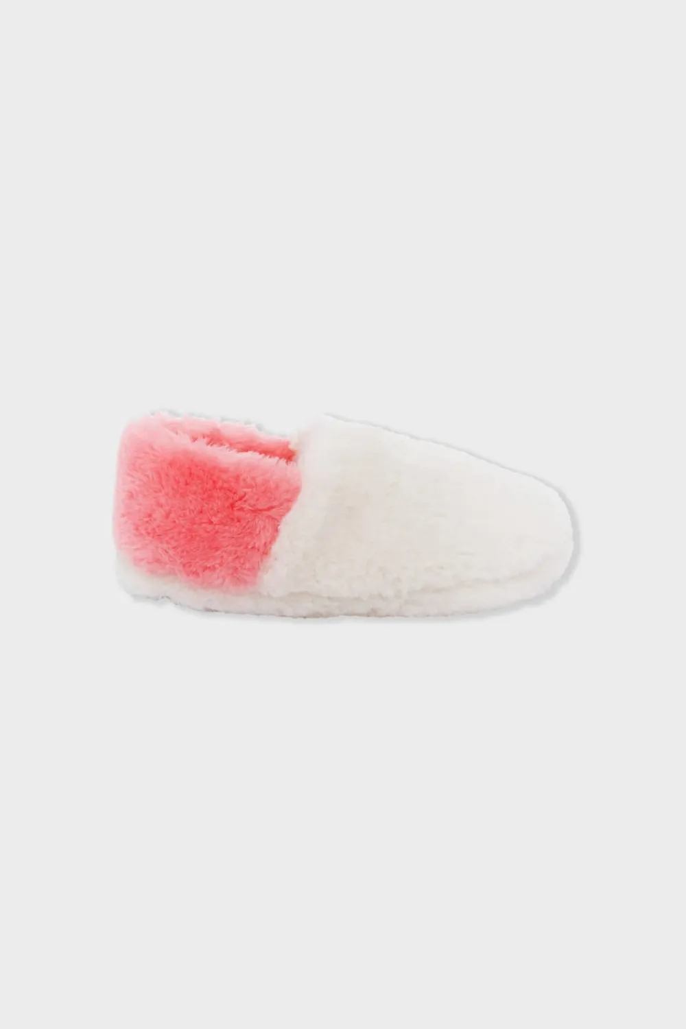 ETAM Zapatillas destalonadas de tejido ultrasuave CRUDO