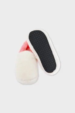 ETAM Zapatillas destalonadas de tejido ultrasuave CRUDO