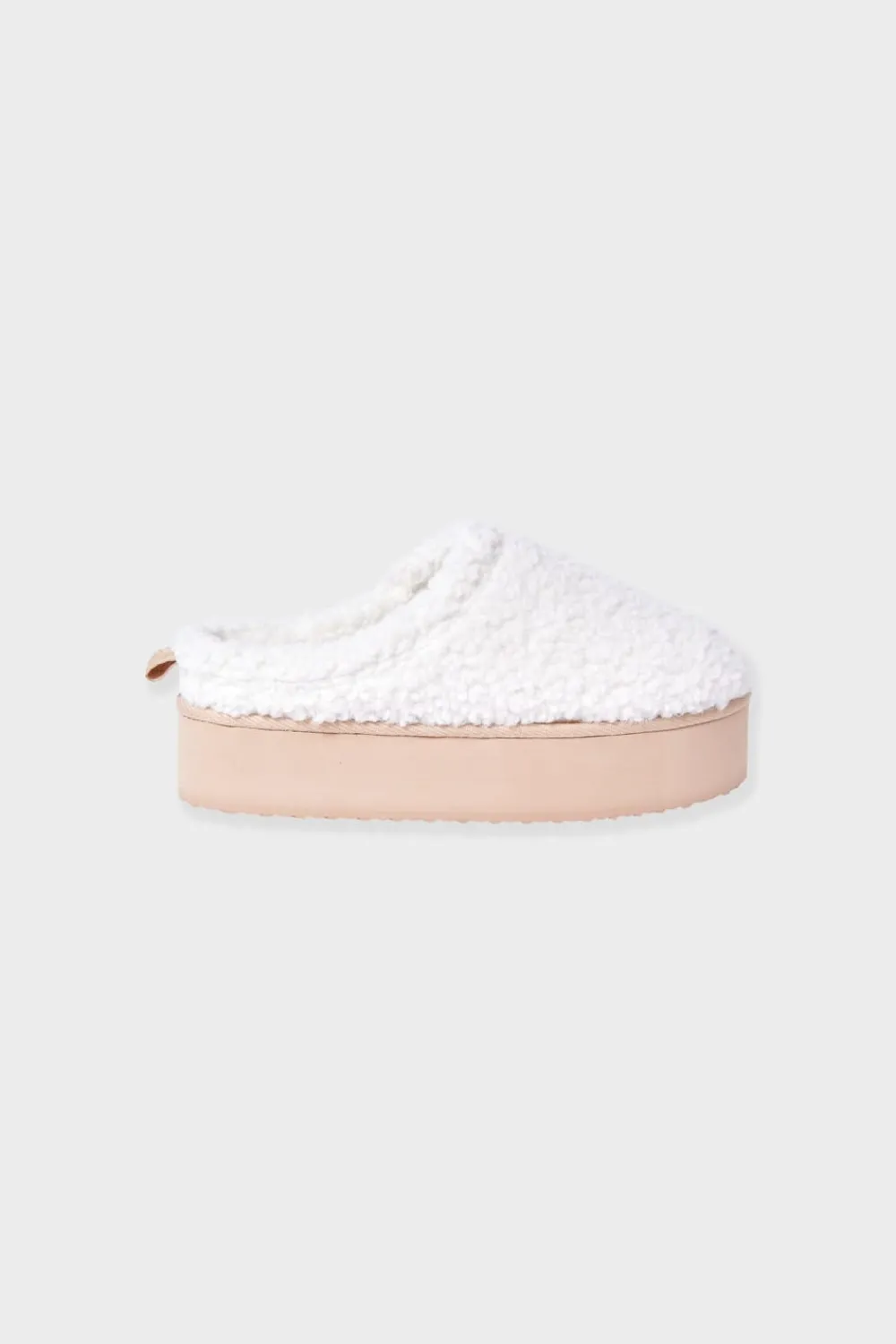 Hot ETAM Zapatillas destalonadas de tejido ultrasuave CRUDO