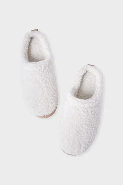 Hot ETAM Zapatillas destalonadas de tejido ultrasuave CRUDO