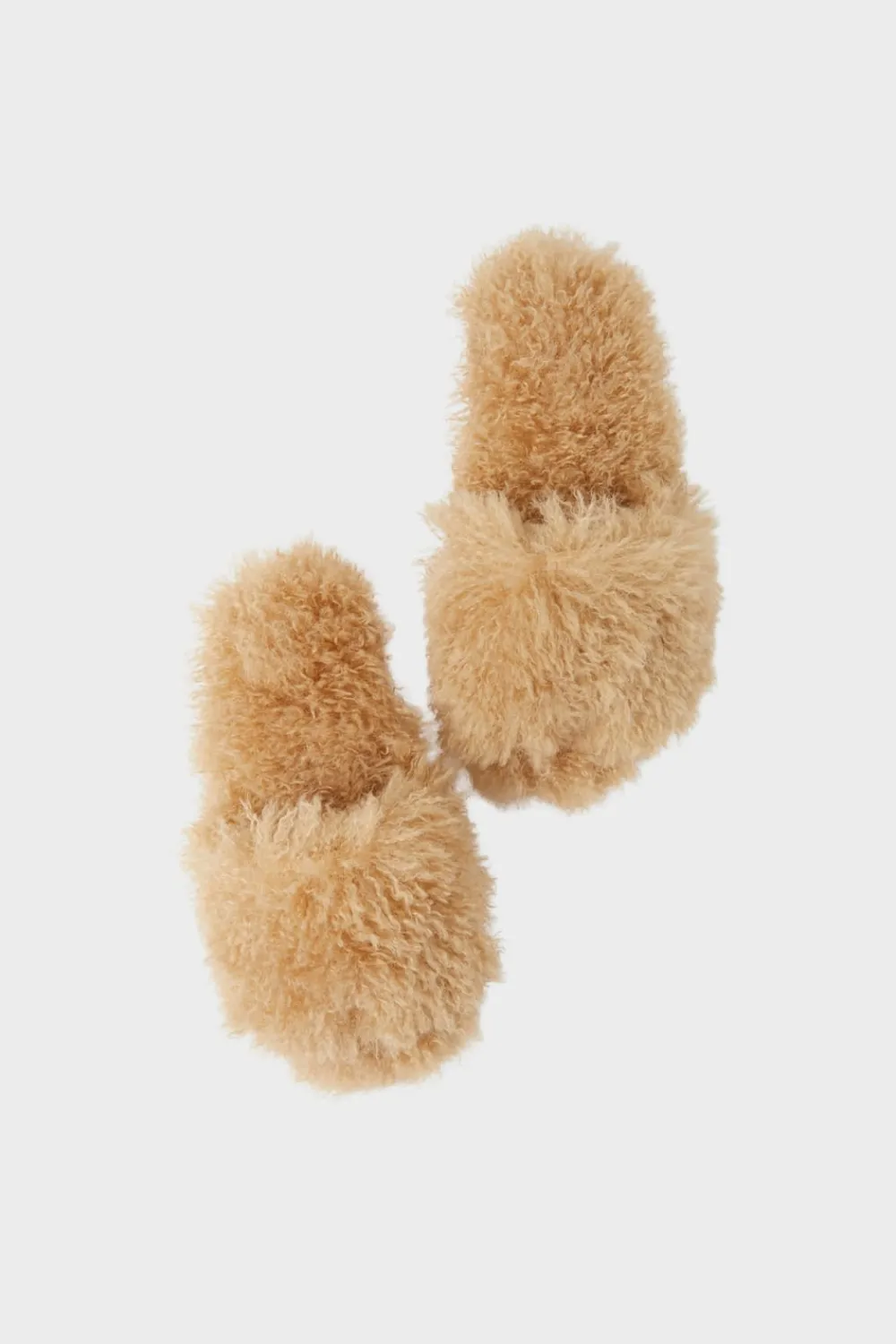 Best ETAM Zapatillas tipo chanclas de tejido ultrasuave BEIGE